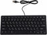 SUNGOOYUE Ergonomic Mini 78 Keys USB Wired Keyboard for PC Notebook Computer Laptop (Russian)