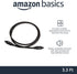 3.3 Amazon Basics Toslink Digital Optical Audio Fiber Optic Cable, Multi-Channel, for Sound Bar, Audio System, Home