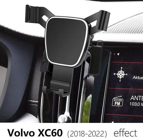 Car Phone Holder for 2018-2025 Volvo XC60 - Auto Accessories Navigation Bracket Mobile Cell Phone Mount