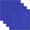 Wisdompro Extra Large 4-Pack Microfiber Cleaning Cloth For Laptop, LCD TV, Computer Screen,