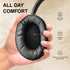 Soul Ultra Wireless 2 - Black Wireless Over Ear Bluetooth Headphones, 65 hrs Playtime, Low Latency, Deep Bass, Foldable
