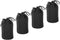 PATIKIL 4 Pcs Camera Lens Bag, 3.9" ID x 7.1" H Drawstring Pouch for DSLR Camera Lens