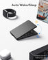Samsers Foldable Bluetooth Keyboard, Portable Wireless Keyboard with Stand Holder, Rechargeable Ultra Slim for IOS