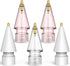 BOBEN 5 Pack Clear Pencil Tips for Apple Pencil 2nd Generation and 1st