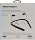 MobileSpec MBS11306 Premium Bluetooth Neckband, Lightweight - Black