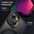 JETech Magnetic Slim Shockproof Phone Case for iPhone 13 Mini 5.4-Inch, Compatible with MagSafe (Black)