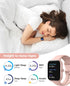 Smart Watch for Women, Alexa Built-in, 1.95" Fitness Tracker with Call Function, IP68 Waterproof, Heart Rate Sleep