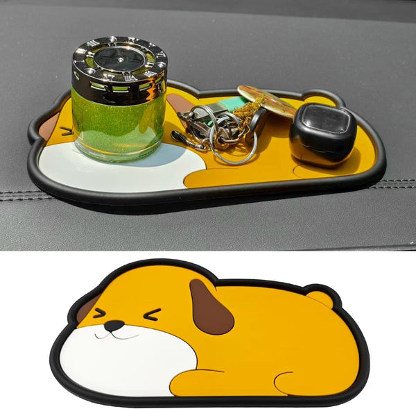 YoRise Car Dashboard Non Slip Mat, Reusable Cartoon Animals Dashboard Sticky Pad, Multifunctional