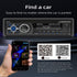 WEPARTICULAR Player,MP3 Single Din Car Stereo CD DVD USB Music Unit Car Radio,Support Bluetooth FM/RDS/USB/AM