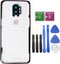 ubrokeifixit OnePlus 6T Rear Back Glass Door Cover Replacement for A6010 A6013 LTE 6.41" (Clear)