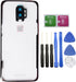 ubrokeifixit OnePlus 6T Rear Back Glass Door Cover Replacement for A6010 A6013 LTE 6.41" (Clear)