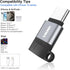 Lightning Female to USB-C Male Adapter, Compatible with iPhone 15/Plus/Pro/Pro Max, 30W PD Fast Charging, 3 Pack