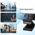 Hengway 1080P terminal,110 Webcam with Stereo Microphone and Privacy cover , FULL HD by USB Wide-Angle