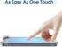 amFilm 3+3 Pack Auto-Alignment Magnetic OneTouch Tempered Glass Screen Protector for Samsung Galaxy S24 Plus 6.7” + 3