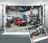 Garage Car Repair Backdrop 7x5ft, Indoor Fix Garage Equipment Tools Workshop Background for Photography