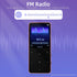Tengsen Mp3 5.3, Mp3 128GB, Gold,32GB) Player with Bluetooth Portable Digital Music Player with Speaker, FM Radio