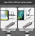 2-in-1 USB C/Micro USB to USB Adapter, OTG Adapter Cable Compatible with Samsung Galaxy S21 S22 S23 Note 20/10, Google