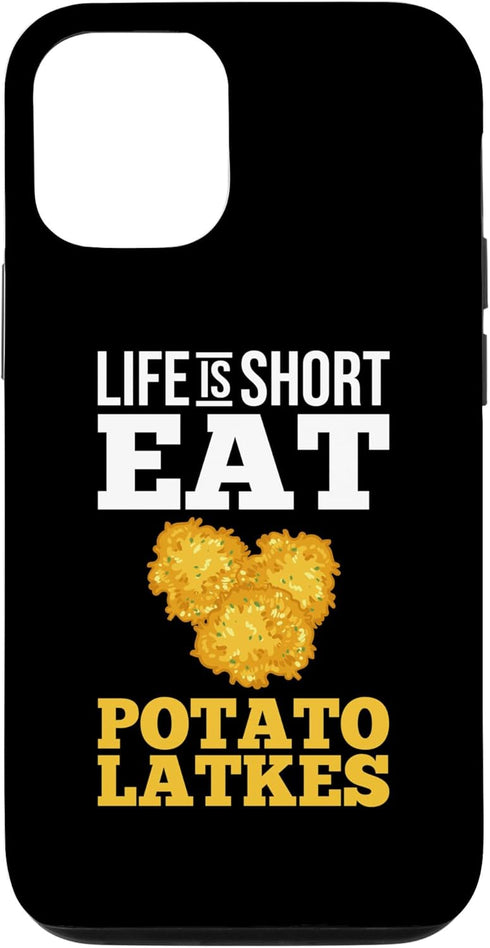 iPhone 14 Potato Latkes Jewish Food Pancake Recipe Case
