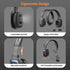 LEVN Bluetooth Headset with Microphone, AI Noise Cancelling, Wireless On-Ear Headphones for Remote Work
