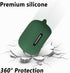 Geiomoo P30i, Silicone Case for Anker Soundcore Protective Cover with Carabiner (Emerald Green)
