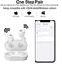X9 Wireless Earbuds Bluetooth 5.3 Headphones, Waterproof Stereo Earphones with Touch Control and Microphone for Sport