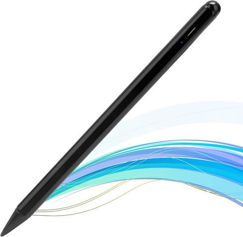 iPad Pen for Apple iPad 11th/10th/9th/8th Generation - Palm Rejection Fine Point Tip Active Stylus for Precise Drawing