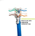 trueCABLE Shielded Cat6 Keystone Jack, Toolless, PoE++ 100W, UL Listed, ETL Verified, 2 Pack Modular RJ45 Female