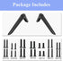 2-Be-Best 40in 42in 45in 46in 49in 50in 55in 60in 65in TV Stand Legs for RCA Roku Replacement Feet for Smart TVs TV
