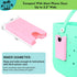 Phone Holder for Bogg Bag, Compatible with Simple Modern Bag & X Large Bogg Bag Accessories Inserts, Universal ABS Plastic Phone Case Holder Accessories for Bogg Bag Phone Holder Insert Pink