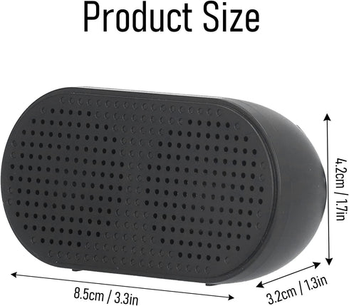 Zerodis USB Computer Speaker, Small Portable Sound Bar for Laptop & Desktop, Home Office Music, Outdoor