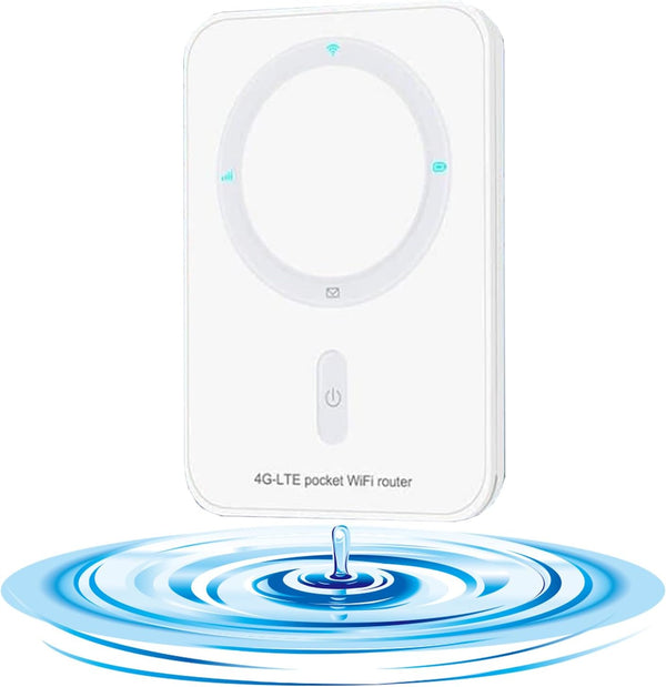 WDINLY Portable WiFi Hotspot 4G LTE Router - 2G Data SIM Card incluled