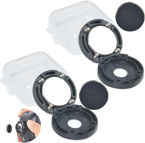 HYS 302-636LB1, HMN1090, PRO505XL Universal Magnetic Mic Holder Mount - Hands-Free Round Knob Speaker Microphone Hanger
