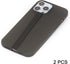 2 TFY Elastic Phone Strap, Universal Slim Hand Finger Grip, Non-slip Cell Phone Holder, fit Most Smartphones Case