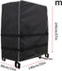Generic outdoor TV trolley cover, courtyard TV cover, Reflective Television Stand Cloth, Windproof Buckle Webbing