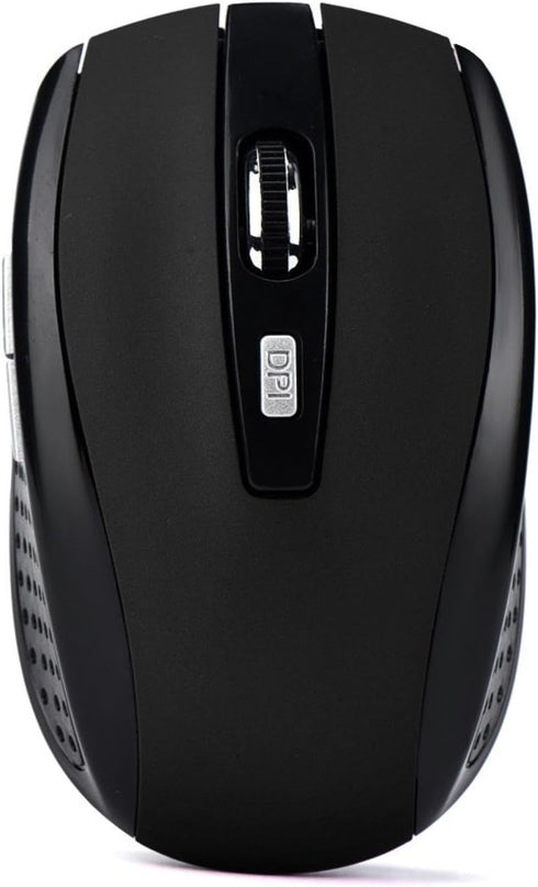 Generic 2.4GHz 6 2000 Wireless Mouse with Keys, DPI, USB Receiver, Cordless Computer Laptop Mouse Wireless Gaming