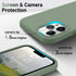 AOTESIER iPhone 12 Pro Max Phone Case, Premium Soft Liquid Silicone Rubber, Full-Body Protective Bumper, 6.7 inch,