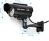 Solar Powered Fake Security Camera with Red LED Light Flashing, Easy to Install for Indoor/Outdoor Use
