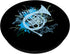 French Horn Music Band Instrument Gift PopSockets PopGrip: Swappable Grip for Phones & Tablets