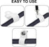 Waziaqoc 200 1/2 Inch Pcs Rope Light Clips, Nylon R-Style Mounting Clips, Cable Clip Wire Clamps for Wire Management