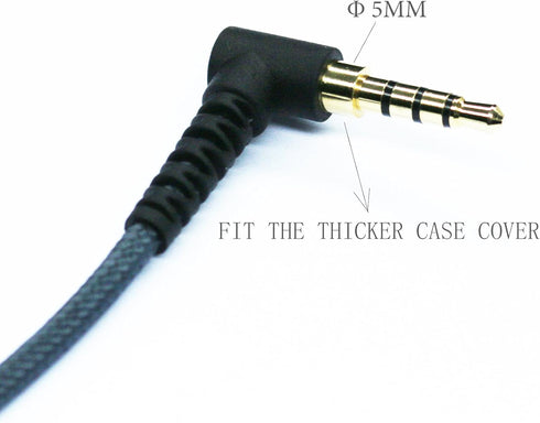 50cm Right Angle 4 Pole 3.5mm Male to 4 Pole 3.5mm Female Stereo Audio Extension Cable Adapter