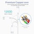 2 Pack Car Carplay Cable for iPhone 15/15 Pro Max/15 Plus, USB C Cord USB A to USB C, MacBook Air/Pro, iPad USB C Cable