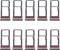 Replacement SIM Card Tray for Motorola Moto G53 XT2335-2 10pcs Original SIM