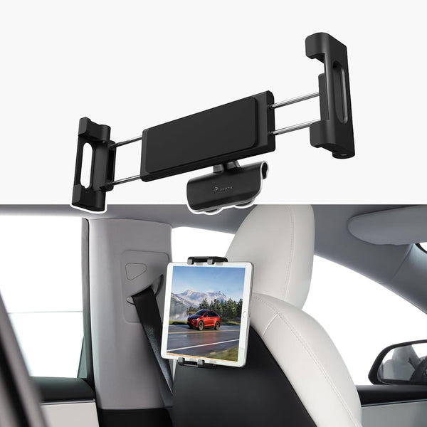 TPARTS Backseat Headrest Tablet Mount Holder for Tesla Model Y & Model 3, Fits iPad and Smart Phones