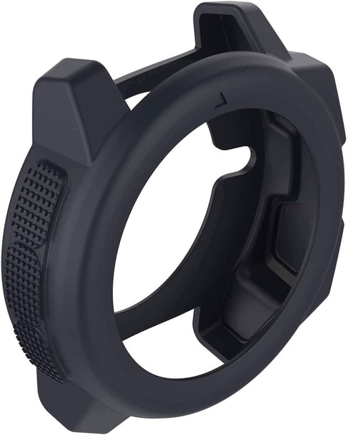SplenSun Silicone Protective Cover Cases for Garmin Instinct & Instinct Solar Smartwatch, Anti-Scratch, White/Navy/Red