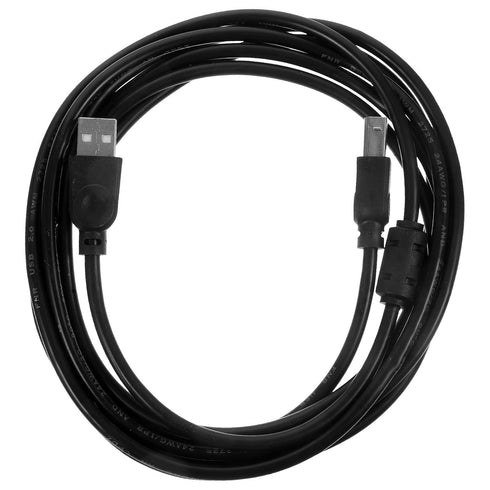 USB 2.0 Printer and Copier Cable 3 Meter Black, USB Cable for