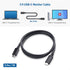 Cable Matters 20Gbps USB C to USB C Monitor Cable 3 ft, 4K 120Hz & 8K 30Hz, USB C Video Cable