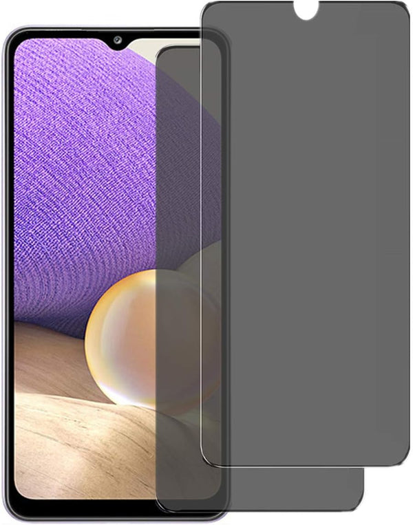 VIESUP Anti-spy Privacy Screen Protector - 2 Pack Anti-peep No Bubble Tempered Glass Film for Samsung Galaxy A32 5G /