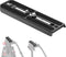NEEWER 501PL Tripod Quick Release Plate, Compatible with MVH500AH MVH502AH, 6.3"/16cm Extended Mounting Plate