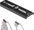 NEEWER 501PL Tripod Quick Release Plate, Compatible with MVH500AH MVH502AH, 6.3"/16cm Extended Mounting Plate