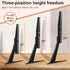 KKTONER 27-65 inch 800x400mm 88lbs Universal TV Stand Base TV for Flat Screen TV Metal Stand Legs Adjustable Table Top